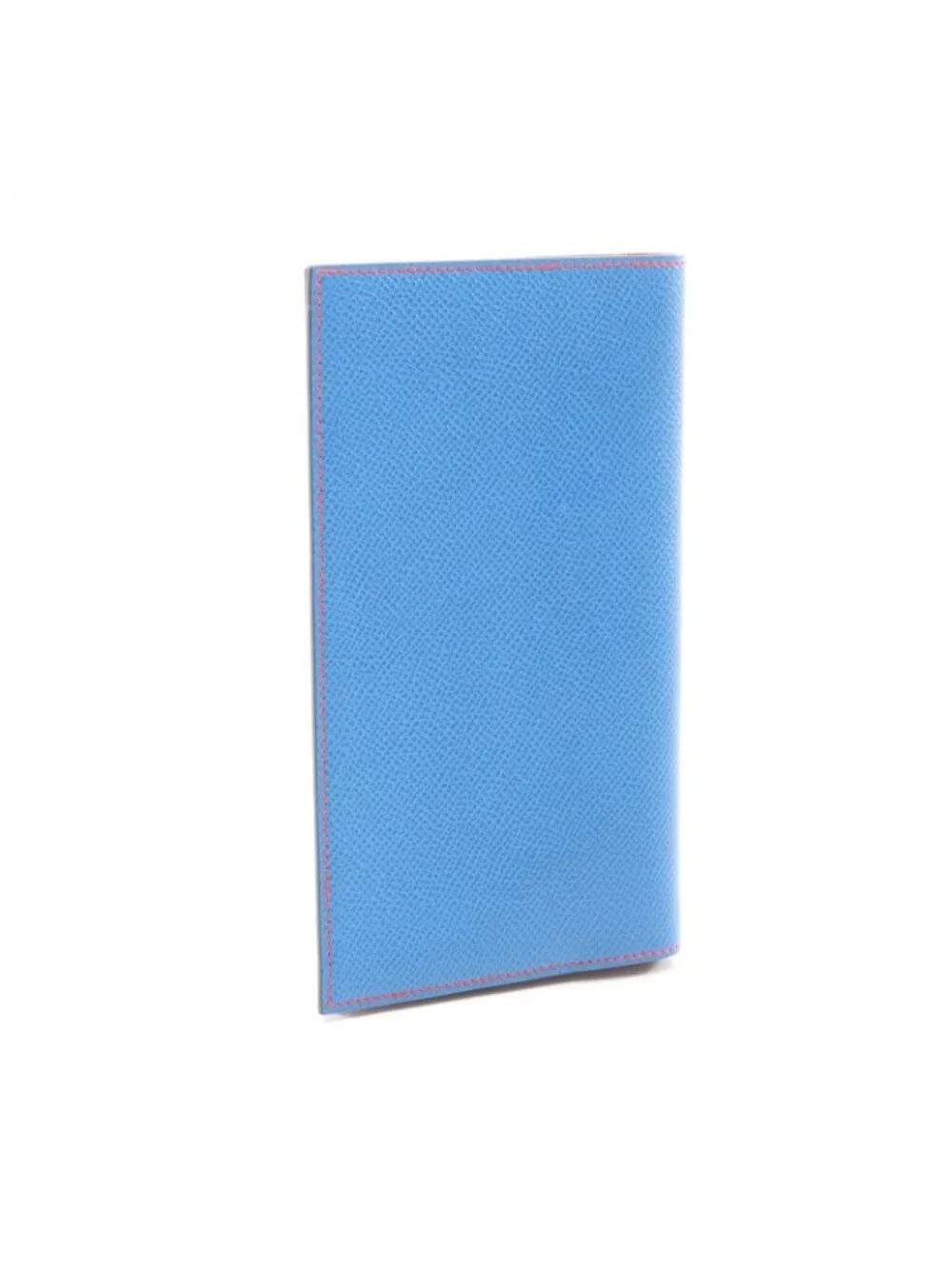 Hermes Notebook Cover Agenda Vision Rouge Vif Blue Verso